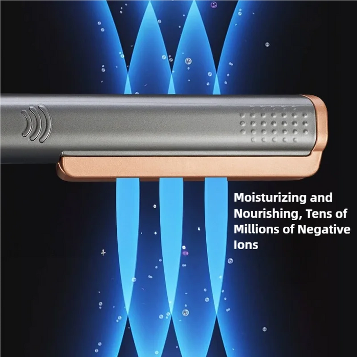 2 in 1 Hair Straightener Curling Ionizer with LCD Wide PanelProfessional Ceramic Hair Straightener with adjustable temperature