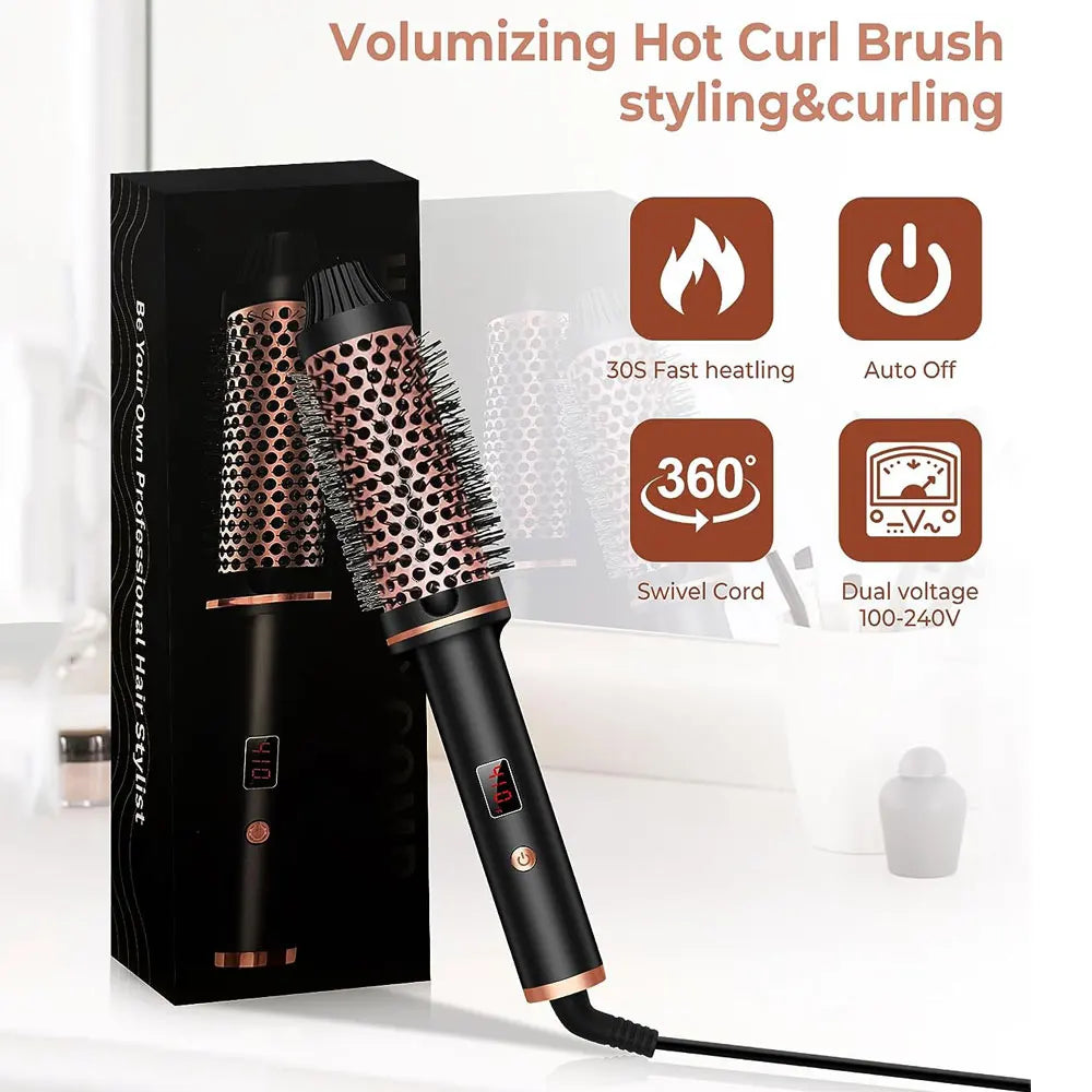 Effortless Style Heated Curling Brush™