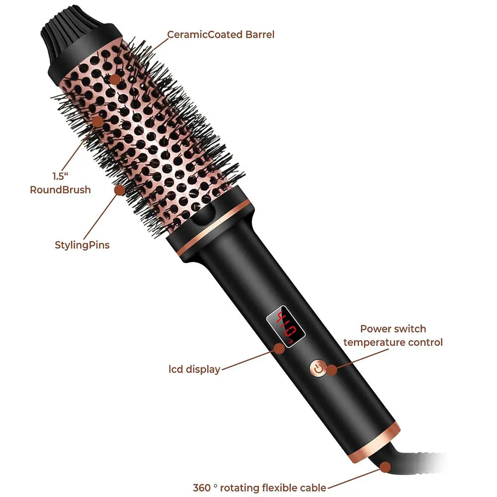 Effortless Style Heated Curling Brush™