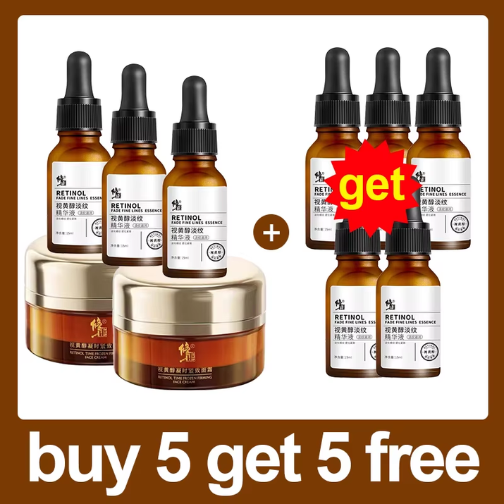 Retinol Serum and Cream Fade Fine Lines Moisturize Chinese Skin Care Products Beauty Health Improve Skin Elasticity，Roughness